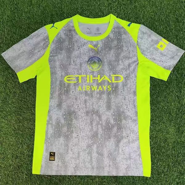 25-26 Man City Third Fans Soccer Jersey