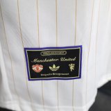 25-26 Man Utd White Purple Special Edition Player Version Training shirts 1:1 Thai Quality