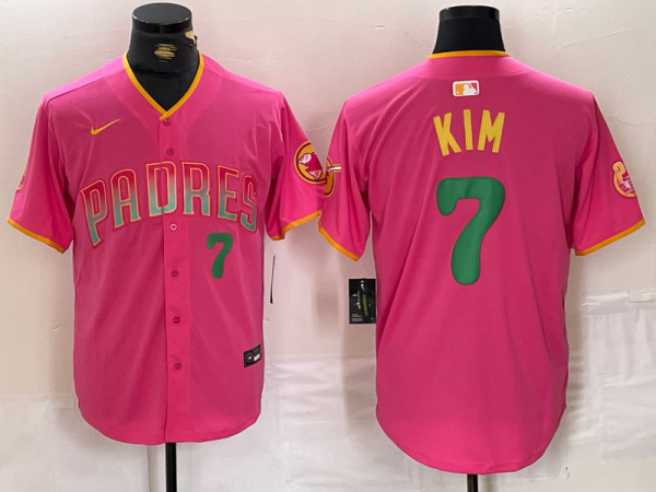 2024 MLB San Diego Padres New Pattern Jersey