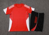 2025 No Label Player Version Training Short Suit —Red红色 无标