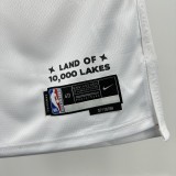 24-25 Timberwolves RANDLE #30 White City Edition Top Quality Hot Pressing NBA Jersey