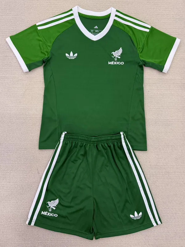 25-26 Mexico Green Goalkeeper Adult Suit