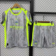 25-26 Man City Third Kids Soccer Jersey 1:1 Thai Quality