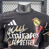 25-26 RMA Black Blue Special Edition Player Version Training Shirts *L