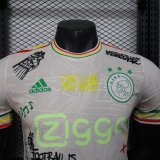 25-26 Aja× Grey Special Edition Player Version Soccer Jersey