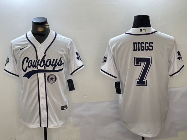 2024 NFL Dallas Cowboys New Pattern Jersey