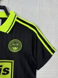 2025 AD Oasis Joint Edition Fluorescent Green Polo Short Sleeve