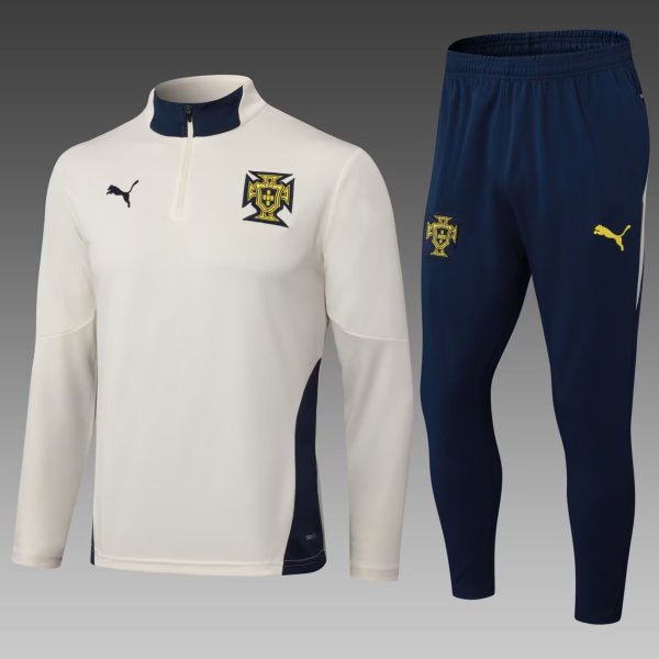 25-26 Portugal High Quality Half Pull Tracksuit