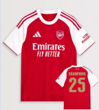 25-26 ARS Home Print CHAMPIONS #25 Fans Soccer Jersey