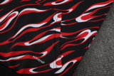 25-26 Man Utd Red Black Hoodie Tracksuit (卫衣套装)