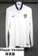 2014 Portugal Away Player Version Long Sleeve Retro Soccer Jersey 1:1 Thai Quality*长袖球员