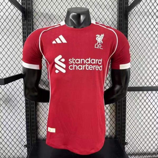 25-26 LIV Home Player Version Soccer Jersey