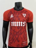 25-26 PSG Red Co-Signed Version Player Version Soccer Jersey
