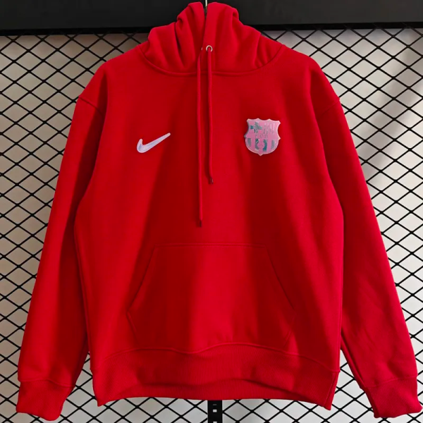 25-26 BAR Red Hoody 红色(加绒)粉标