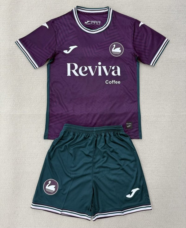 25-26 Swansea City Away Adult Suit