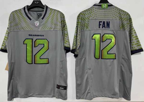 2025 NFL Seattle Seahawks New Pattern Jersey FAN#12
