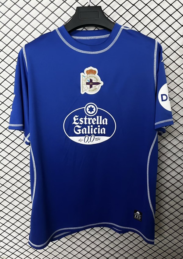 25-26 La Coruna Blue Special Edition Fans Soccer Jersey