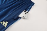 2025 AD Blue Half Pull Tracksuit 