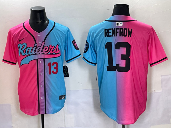 2025 MLB Las Vegas Raiders New Pattern Jersey