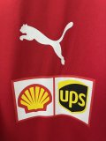 2025 F1 Ferrari New Pattern Red Short Sleeve Racing Suit