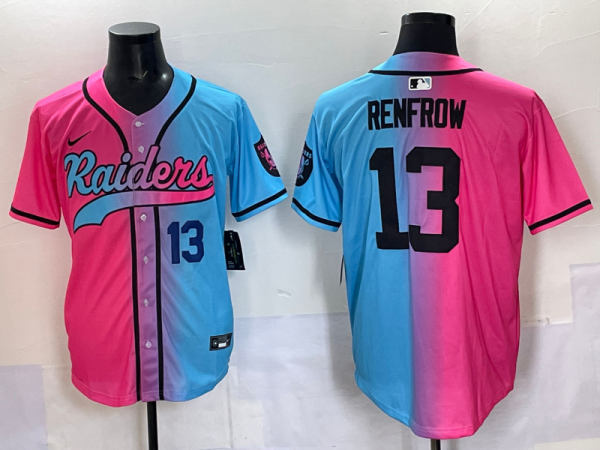 2025 MLB Las Vegas Raiders New Pattern Jersey