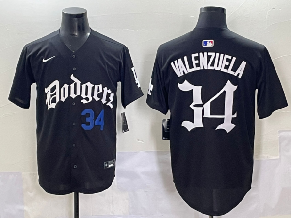 2025 MLB Los Angeles Dodgers New Pattern Jersey