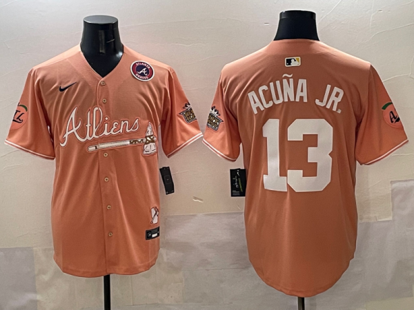 2025 MLB Atlanta Braves New Pattern Jersey