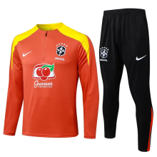 25-26 Brazil High Quality Half Pull Tracksuit