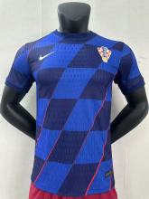 2024 Croatia European Cup Away player Version Soccer Jersey
