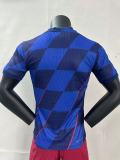 2024 Croatia European Cup Away player Version Soccer Jersey