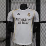 25-26 RMA Home MODRIC #10 Print Picture Number Player Version Soccer Jersey