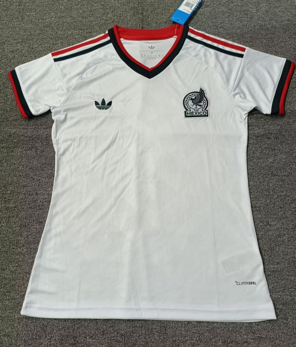 25-26 Mexico Away Women Fans Soccer Jersey (女)