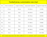 Customized football jerseys in blue, exclusively for customers（Logo embroidery）