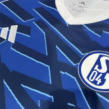 25-26 Schalke 04 Home Fans Soccer Jersey-With advertisements