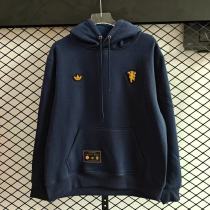 25-26 Man Utd Royal blue Hoody 宝蓝色(加绒)2