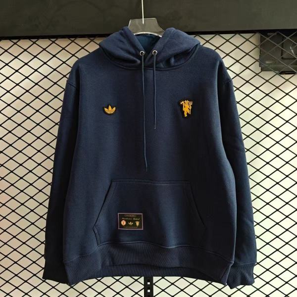 25-26 Man Utd Royal blue Hoody 宝蓝色(加绒)2