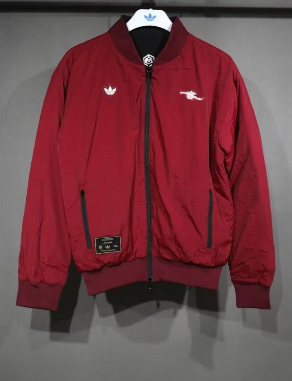 2026/27 ARS Red And Black Reversible Sports Cotton Jacket 双面