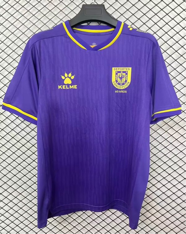 25-26 Deportes Concepcion 60th Anniversary Commemorative Edition Fans Soccer Jersey