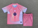 25-26 BAR Special Edition Fans Pink Training Shirts(Adult suit set)