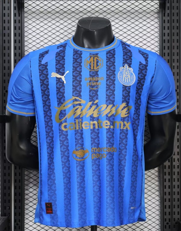 25-26 Chivas Third Player Version Soccer Jersey