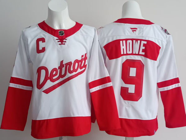 2026 NHL Detroit Red Wings Jersey