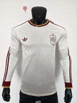 2026 World Cup Spain Away Long Sleeve Player Version Soccer Jersey*长袖球员