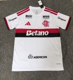 26-27 Flamengo Print All Sponsor Away Fans Soccer Jersey*全广告