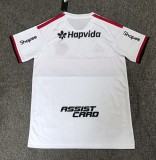 26-27 Flamengo Print All Sponsor Away Fans Soccer Jersey*全广告