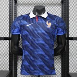 26-27 France Home Player Version Soccer Jersey*星星F刺绣