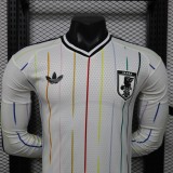 2026 World Cup Japan Away Long sleeves Player Version Soccer Jersey*长袖
