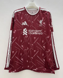 26-27 LIV Home  Long Sleeves Fans Soccer Jersey *长袖