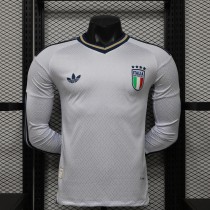 2026 Italy Away Long sleeves Player Version Soccer Jersey*长袖球员