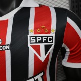 26-27 Sao Paulo Away Player Version Soccer Jersey