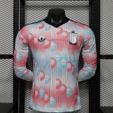 2026 Belgium Away Long sleeves Player Version Soccer Jersey